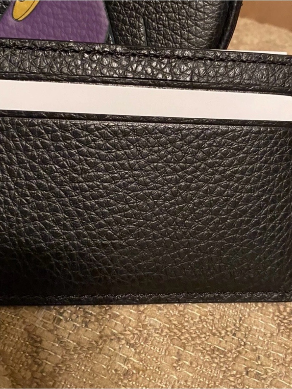 Coach Disney X Black Evil Queen Card Case NWT - Picture 3 of 3